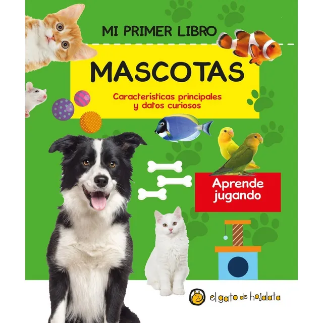 Libro Infantil Mascotas - Mi Primer Libro