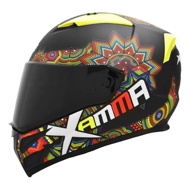 Casco Integral Edge Helmet Forza Xamma Diseño Brillante