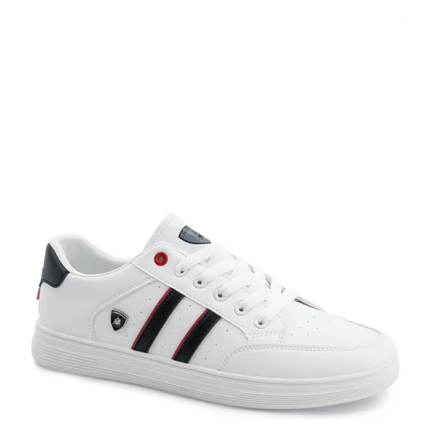 Tenis Hombre Lamborghini Casual Diseño Basico Blanco 3648520