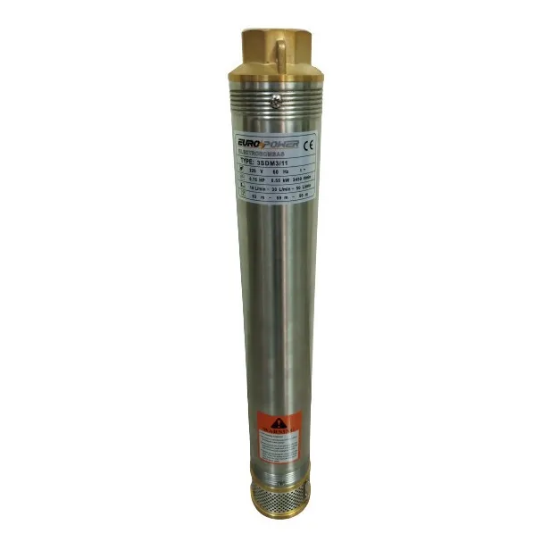 Cuerpo De Bomba Sumergible 0.75hp 220v 3sdm3/11 Europower