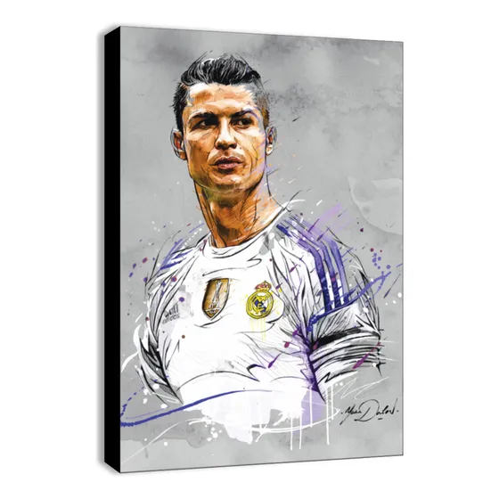 Cuadros Decorativos Modernos Para Sala Cristiano Ronaldo Cr7