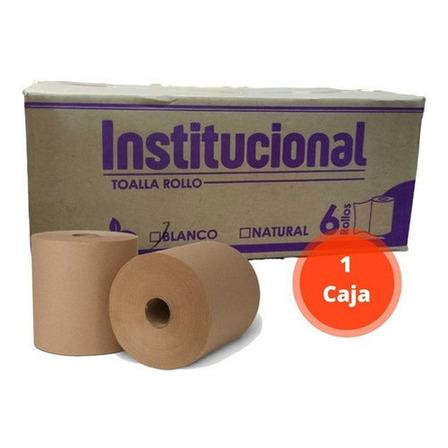 Toalla Para Secar Manos Biodegradable 6 Rollos 180 Mt Toalla Para Secar Manos Biodegradable 6 Rollos 180 Mt