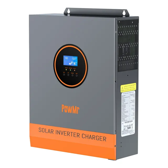 Powmr 5kw 48vdc Inversor Solar Híbrido Incluye 80a Mppt