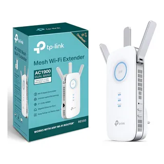 Repetidor Wi-fi Tp-link Re550 Onemesh 1900mbps 2,4ghz E 5ghz Cor Branco Repetidor Wi-fi Tp-link Re550 Onemesh 1900mbps 2,4ghz E 5ghz Cor Branco