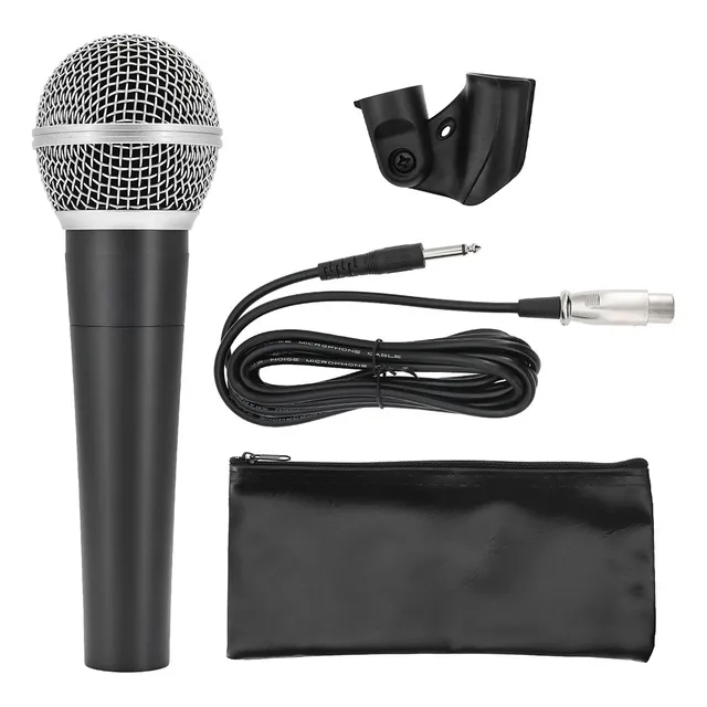 Micrófono De Karaoke Cardioide, Dinámico Y Profesional