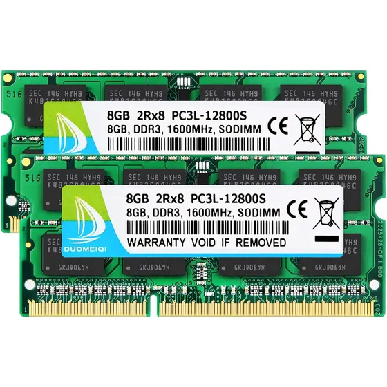 Memoria 16gb (2x8gb) Ddr3 1600 Mhz Sodimm Pc3 12800s Cl11