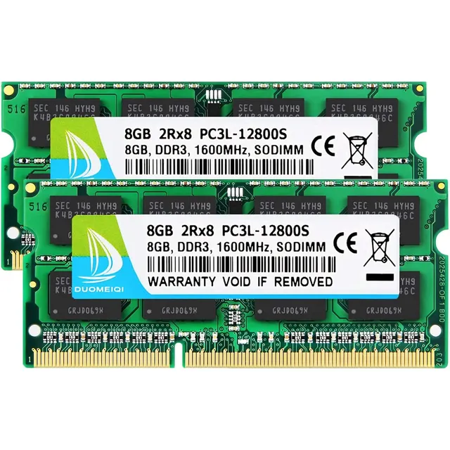 Memoria 16gb (2x8gb) Ddr3 1600 Mhz Sodimm Pc3 12800s Cl11