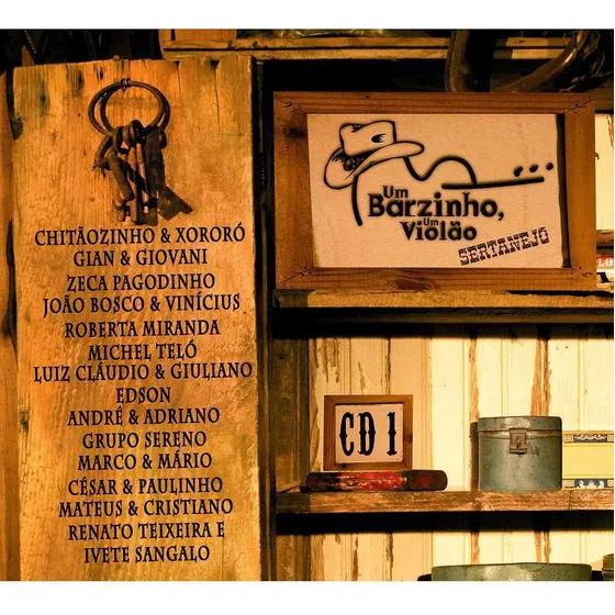 Cd Um Barzinho, Um Violão Sertanejo Vol, 1 Novo Lacrado Orig