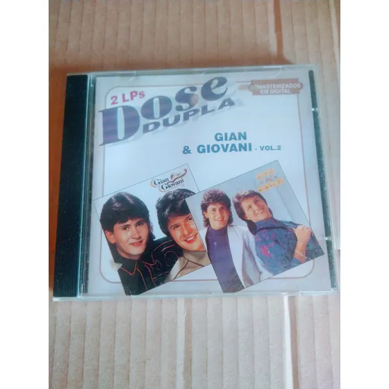 Cd Gian E Giovani - Dose Dupla Vol 2   1990
