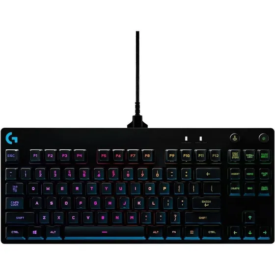 Teclado Mecânico Gamer Logitech G Pro Rgb Tkl Switch Gx Azul