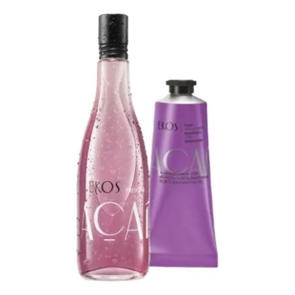 Kit Ekos Acai Frescor Colonia 150ml + Pulpa Manos 75g