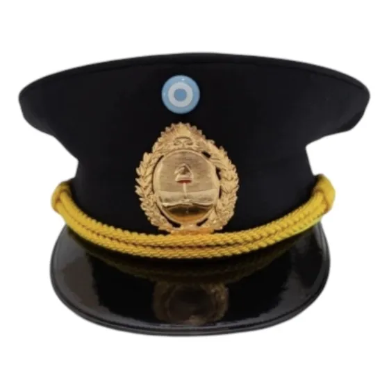 Gorra Plato Oficial De Policia