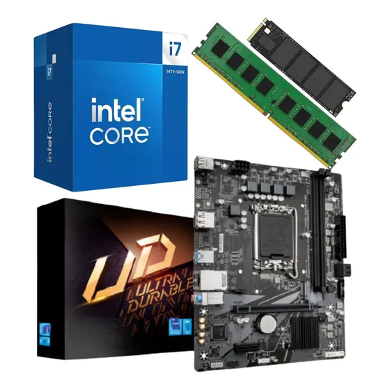 Combo Actualizacion Pc Intel I7 14700k 16gb Ssd 256 + Cooler
