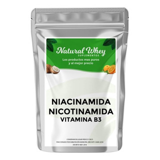 Vitamina B3 Niacinamida , Nicotinamida 100 Gramos Vitamina B3 Niacinamida , Nicotinamida 100 Gramos