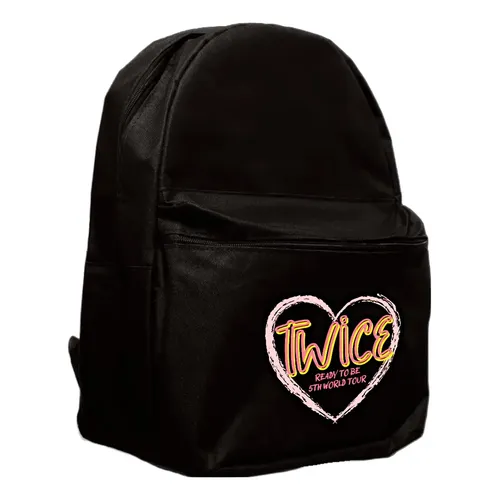 Mochila Escolar Juvenil Nerd Bags Blackpink 04 de Nylon com Zíper