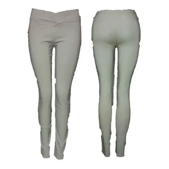 Pantalon Tipo Leggins Tela Gruesa, Pletina Gruesa, Vestir