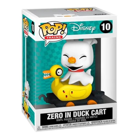 Funko Pop - Disney Extraño Mundo De Jack - Zero In Duck Cart