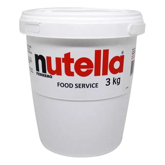 Nutella Creme De Avelã 3kg Original Balde Grande Atacado Top