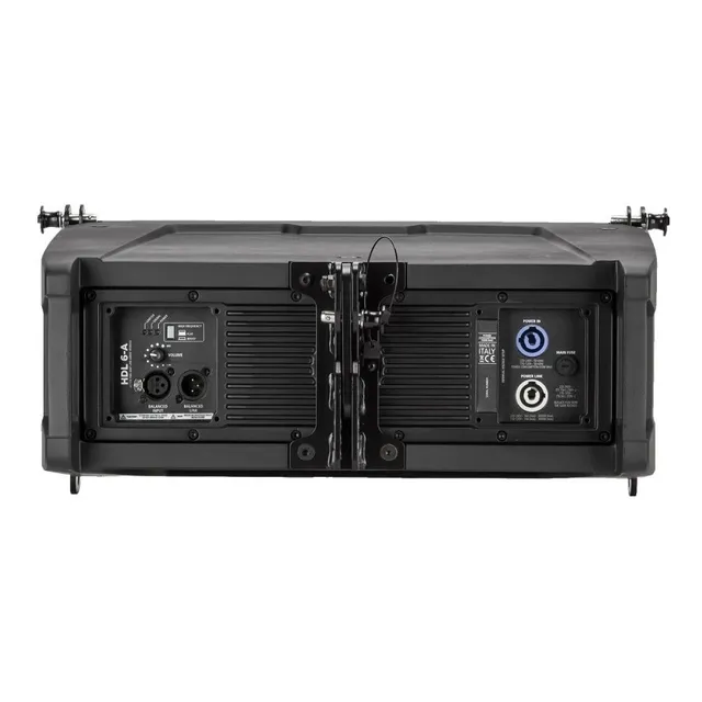 Line Array Box Rcf Hdl 6-a General Sound 11.500 Pix en la tienda, color negro