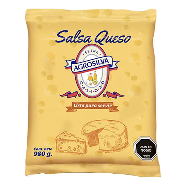 Salsa De Queso Agrosilva Bolsa 980gr