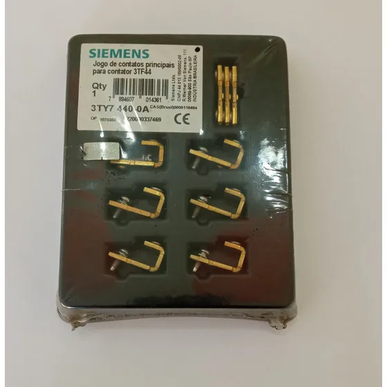 Juego De Contactos Principales Para Contactor 3tf44 Siemens