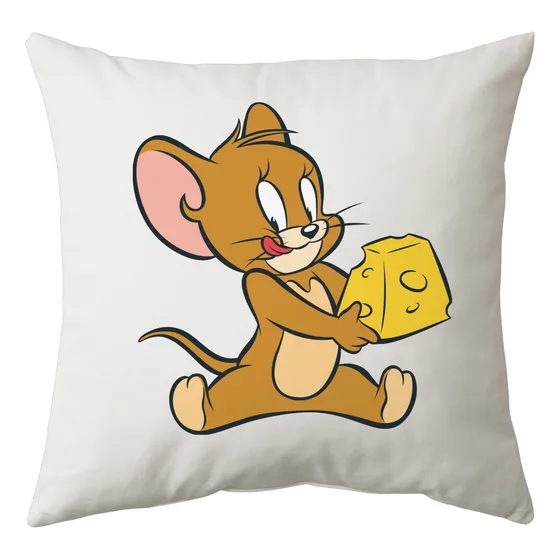Gato Tom Y Raton Jerry Retro Almohadon Friki Tu Eres #2