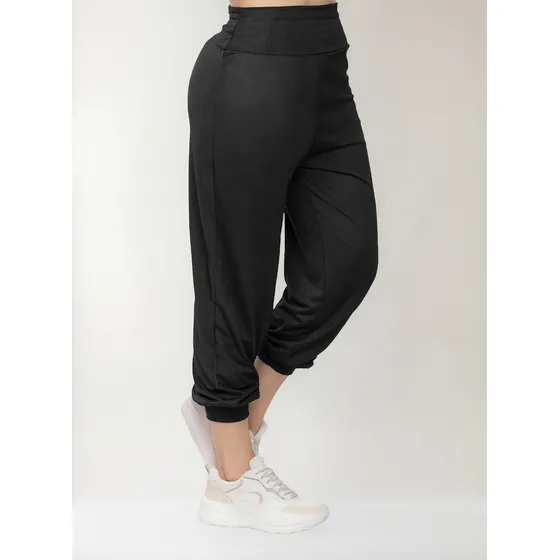 Pantalón Mujer Negro Fi 7337