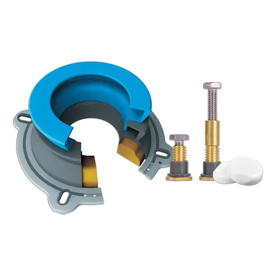 Anillo De Cera Para Inodoro Con Sello Perfecto Kit Completo