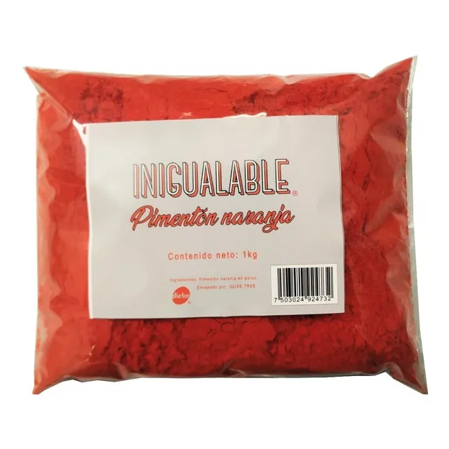 Pimentón Español Naranja Paprika 1kg Condimento Color Sabor