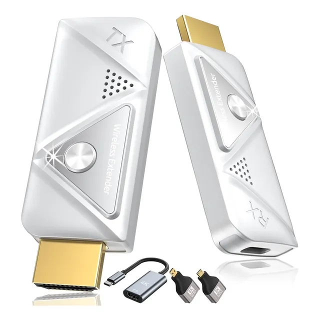 Transmisor Y Receptor Hdmi Inalámbrico 4k 2.4g/5g Elalight