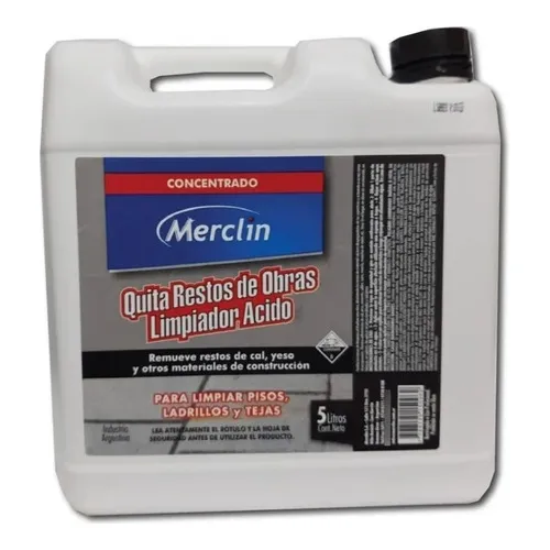 Quita Restos De Obra Merclin 5lts Pintumm