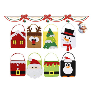 I Bolsa De Navidad Diy Bolsa Decorativa De Regalo De Navidad I Bolsa De Navidad Diy Bolsa Decorativa De Regalo De Navidad