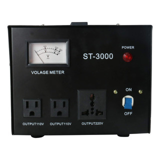 Transformador Voltaje 110v-220v / 220v-110v 3000 Watts 12a Transformador Voltaje 110v-220v / 220v-110v 3000 Watts 12a
