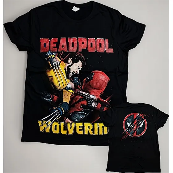 Polera Avengers Marvel Deadpool Hulk Envíos Gratis Blackarmy