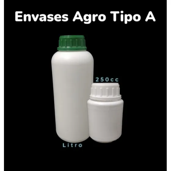 Envase Alta Densidad 1000cc Tapa P52 Con Retapa