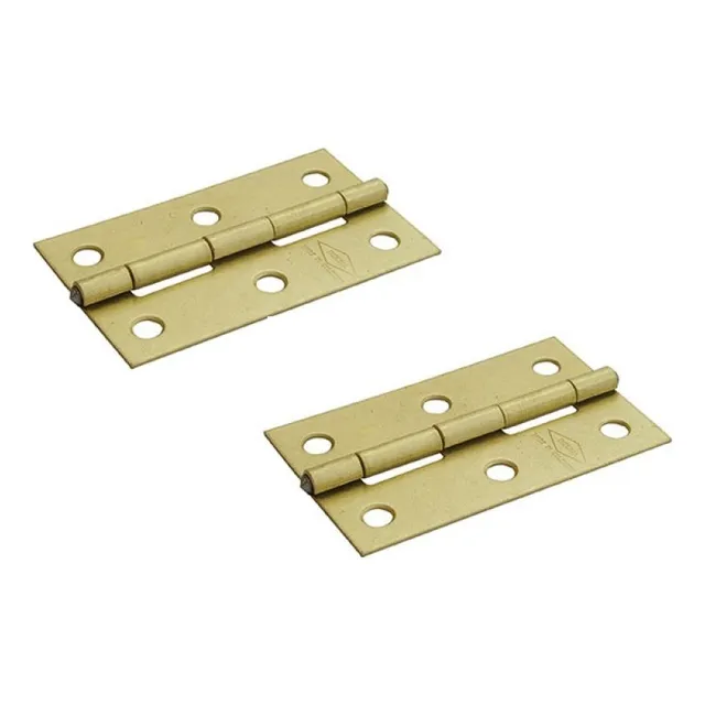 Bisagra Comun Induma Latonada 3 Pulgadas X 2 Unidades