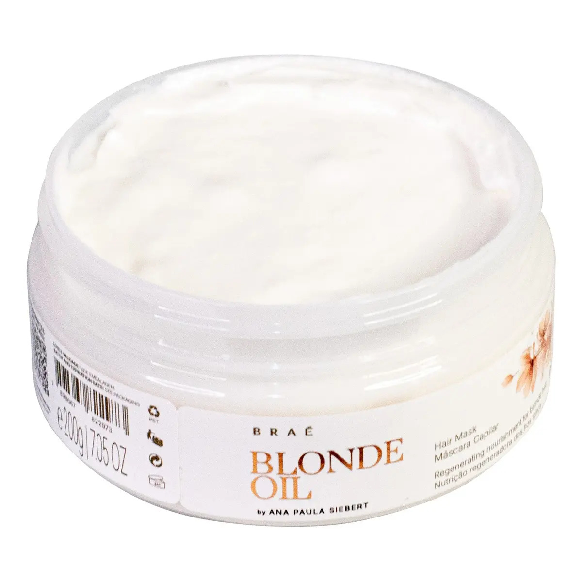 Braé Blonde Oil By Ana Paula Siebert - Máscara Capilar 200g Braé Blonde Oil By Ana Paula Siebert - Máscara Capilar 200g