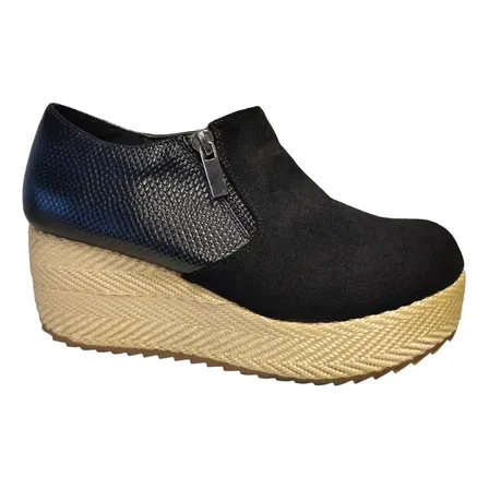 Zapatos  Casual Mujer Plataforma Cuña