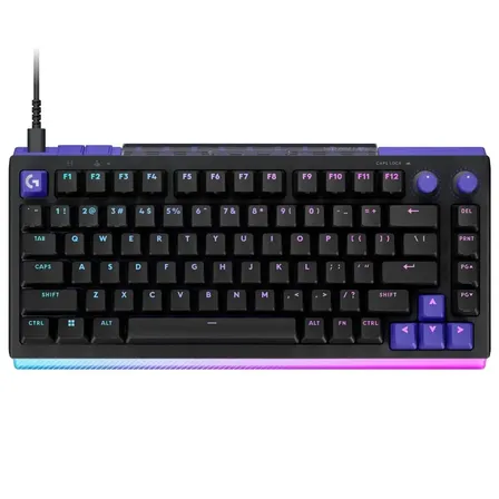 Teclado Gamer Com Fio Logitech G512 X 75 DUAL SWAP Magnético/Mecânico - Preto