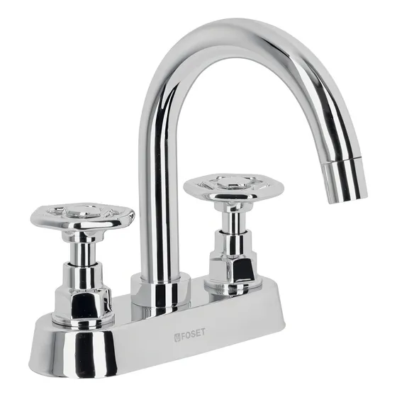 Mezcladora P/lavabo, Manerales Redondos, Foset 46753