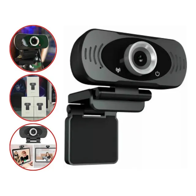 Web Cam Cámara Web Vídeo Alta Definición 1080p Con Micrófono