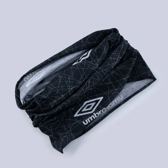 Bufanda Umbro Buff Cuello Lycra Gorro Idea P/ Entrenamiento Color Negro