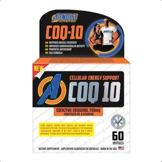 Coenzima Q10 Coq10 200mg Ubiquinol 60 Caps Arnold Nutrition Coenzima Q10 Coq10 200mg Ubiquinol 60 Caps Arnold Nutrition