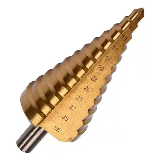 Mecha Conica Pegasus 6 - 38 Mm Bhs038 Para Metal Escalonada
