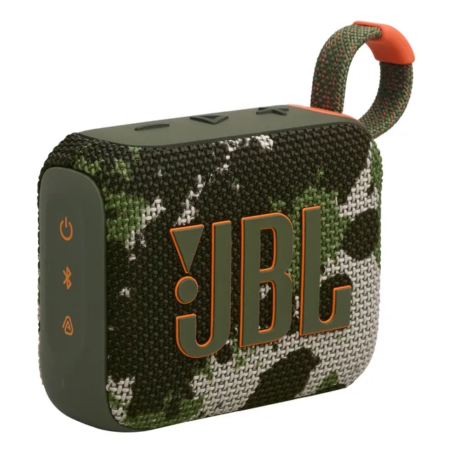 Bocina Portátil Jbl Go 4 Bluetooth, Camuflaje. Color Camuflaje