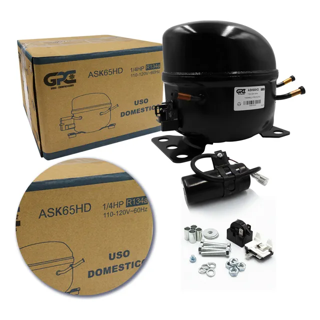 Compresor Original Gpc De 1/4 Ligero Para Gas R134