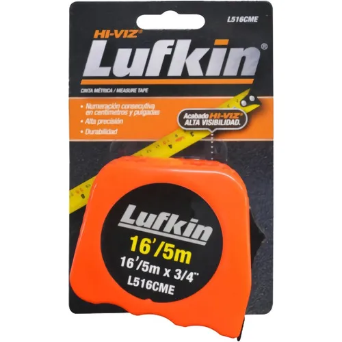 Flexometro O Cinta Métrica De 5 Metros X 3/4' Lufkin L516cme