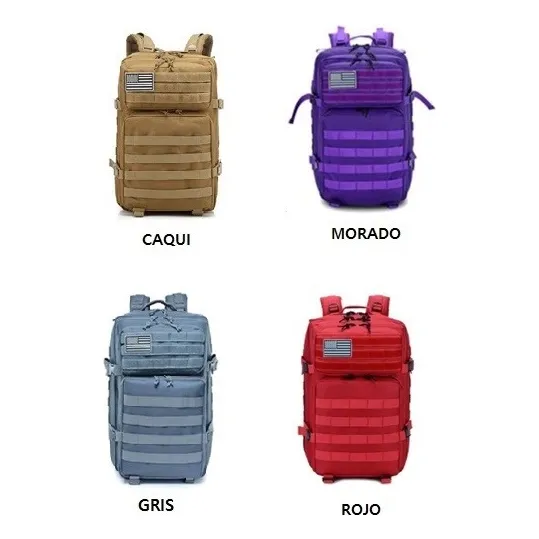 Bolso Morral Tactico Multifuncion Ideal Para Crossfit 45l