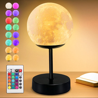 Moon Lamp Kids Night Light 4.7 Inch Led Moon Light With Blac Moon Lamp Kids Night Light 4.7 Inch Led Moon Light With Blac