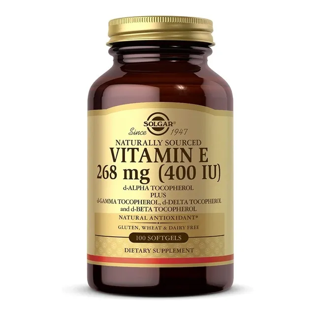 Vitamina E 268 Mg 400 Iu Tocoferoles Mixtos 100 Cápsulas